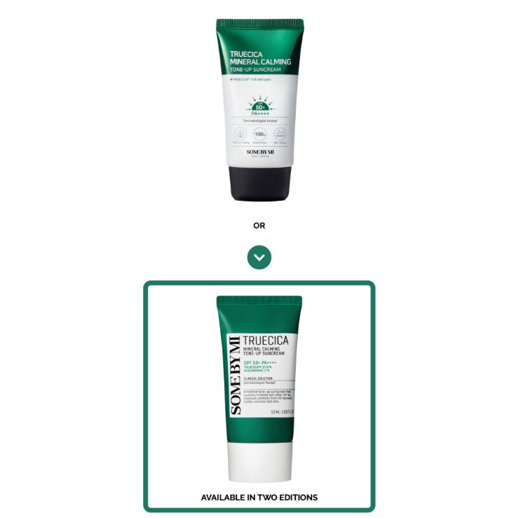 Some By Mi Truecica Mineral Calming, Tone-Up Sunscreen, 50 Ml
