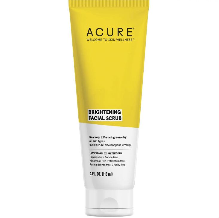 Acure Brightening Facial Scrub 118mL