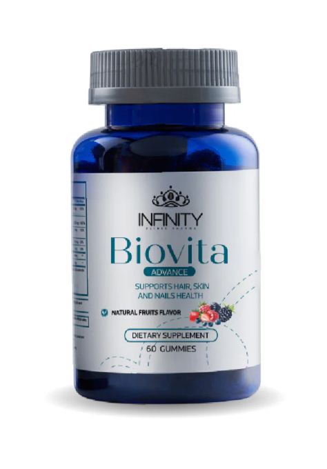 BIOVITA MULTI-VITAMIN - 60 GUMMIES FOR NAILS, SKIN, & HAIR ( OFFER )