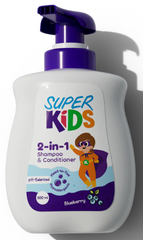 SUPER KIDS 2 IN 1 SHAMPOO & CONDITIONER 500ML