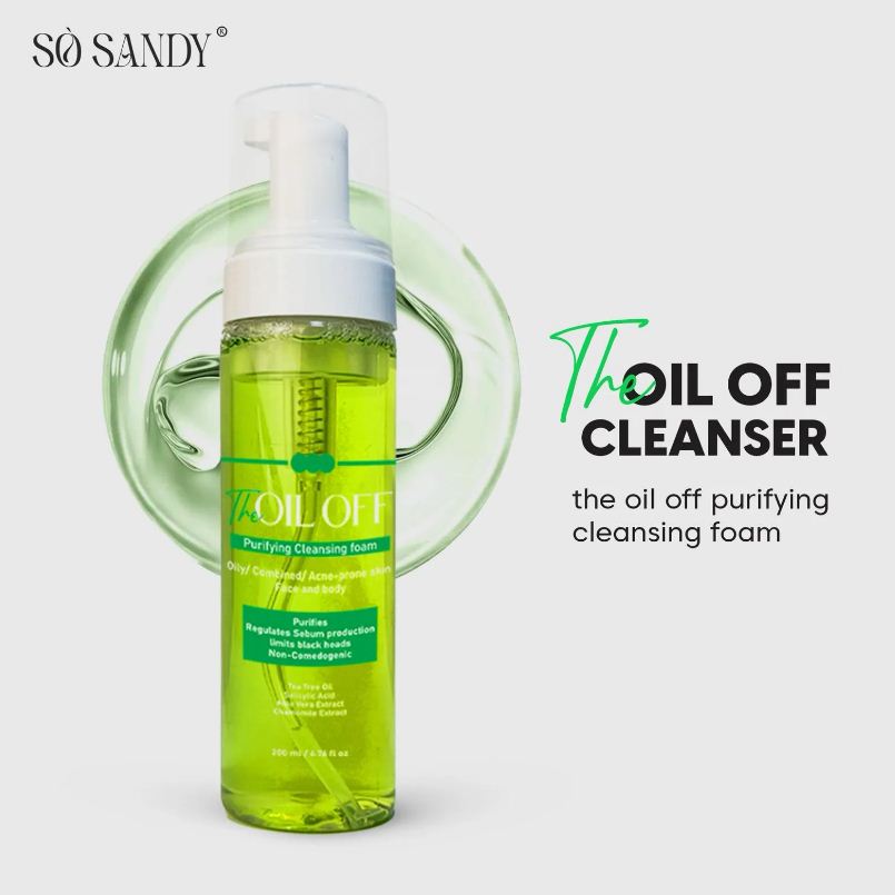 So Sandy The Oil Off Foam Cleanser 200 ml