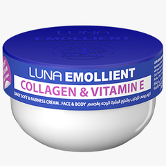 LUNA EMOLLIENT SOFT WITH COLLAGEN & VITAMIN E 160GM