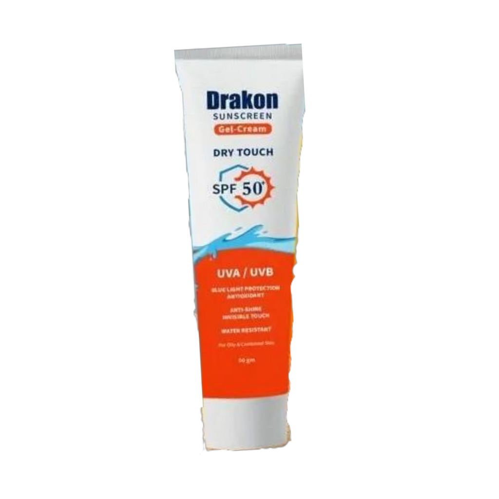 DRAKON SUNSCREEN GEL CREAM DRY TOUCH SPF50+ FOR 60GM