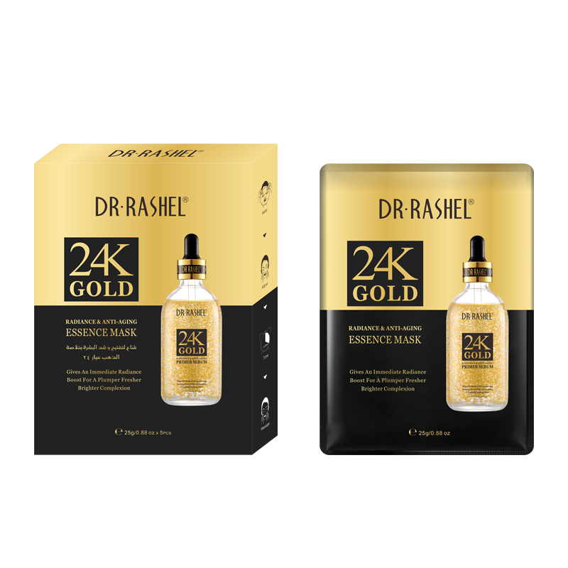 DR. RASHEL 24K GOLD RADIANCE & ANTI AGING ESSENCE MASK 25G