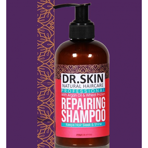 DR. SKIN REPAIRING SHAMPOO WITH ARGAN OIL & WHEAT PROTIEN 250GM