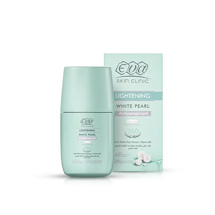 EVA SKIN CLINIC WHITE PEARL ROLL ON FRAGRANCE FREE 60G