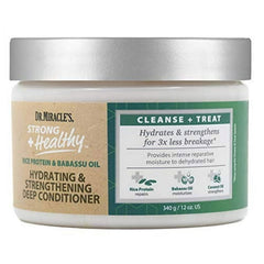 DR. MIRACLES STRONG & HEALTHY HYDRATING & STRENGTHENING DEEP CONDITIONER 340G