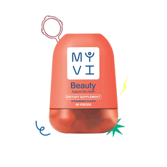 MY VI BEAUTY DIETARY SUPPLEMENT 60PC STRAWBERRY FLAVOR
