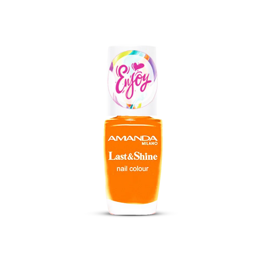 Amanda neon coral 609 Last & Shine Nail polish 12ml