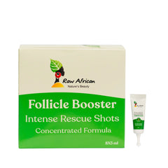 Raw African Follicle Booster 8 Ampoules (Intense Rescue Shots)