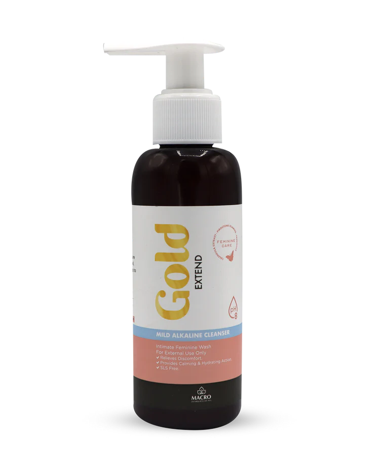 GOLD EXTEND MILD ALKALINE CLEANSER 120ML