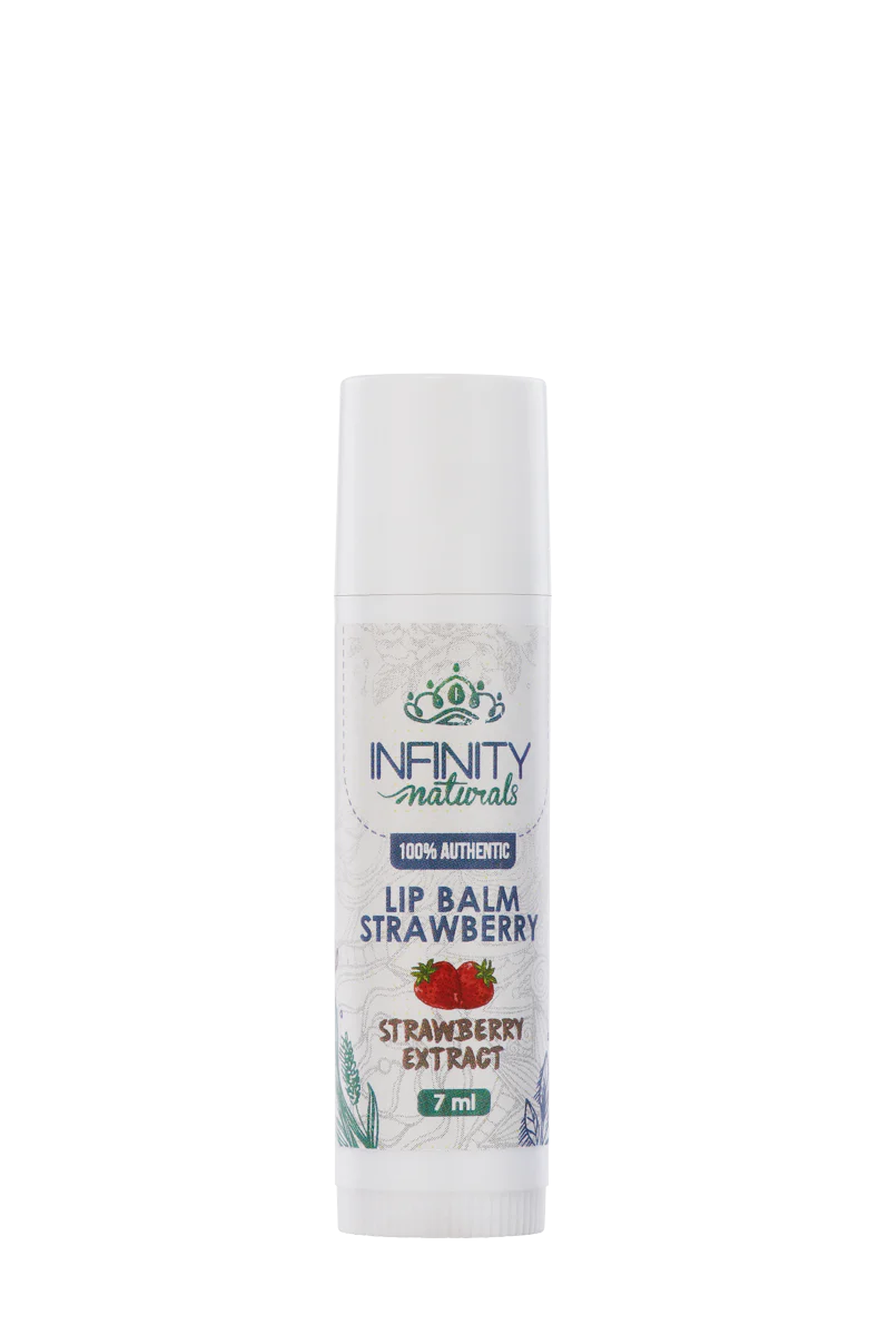 INFINITY NATURALS STRAWBERRY LIP BALM 7ML