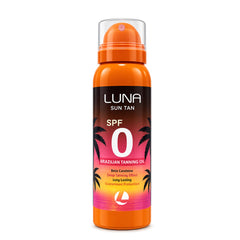 Luna Sun Tan Brazilian Tanning Oil SPF 0 Spray 200ml - زيت ولوشن تسمير أنور 200 مل