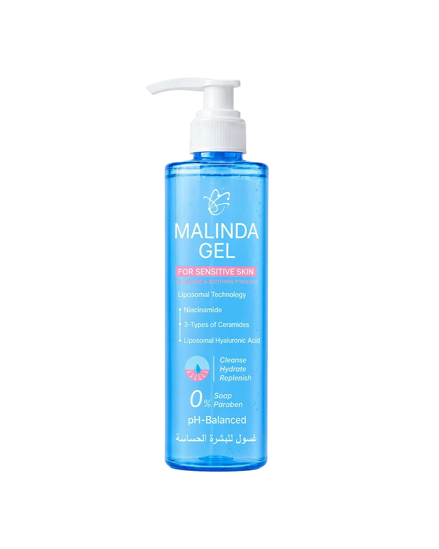 MALINDA CLEANSING GEL FOR SENSITIVITE SKIN 250ML