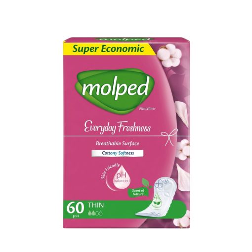 MOLPED EVERYDAY SCENT OF NATURE PANTYLINER THIN 60PCS