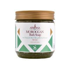 AFRICANA MOROCCAN BATH SOAP WITH OLIVE OIL&HERBAL EXTRACT 300GM