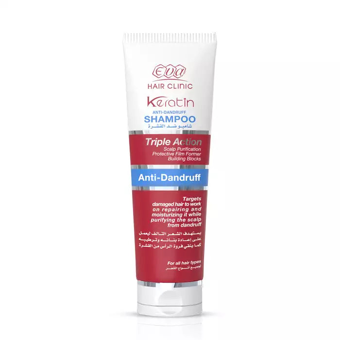EVA HAIR CLINIC E-KERATIN ANTI-DANDRUFF SHAMPOO 230ML
