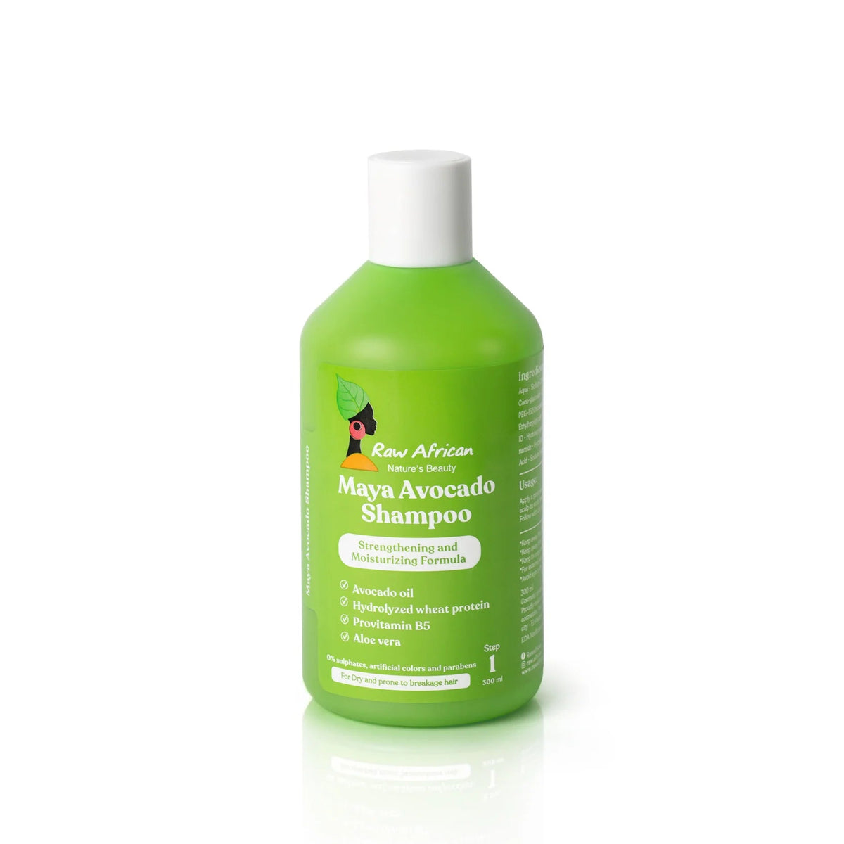 RAW AFRICAN Maya Avocado Shampoo 300ml