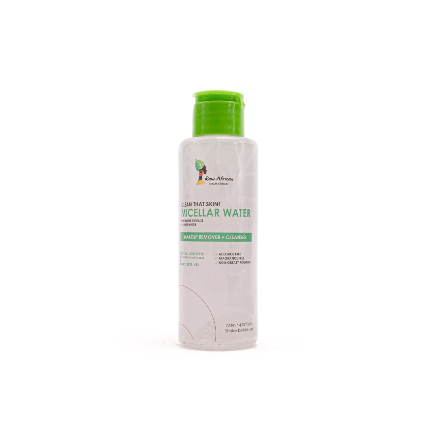 RAW AFRICAN CLEAN THAT SKIN! MICELLAR WATER MAKEUP REMOVER 120ml