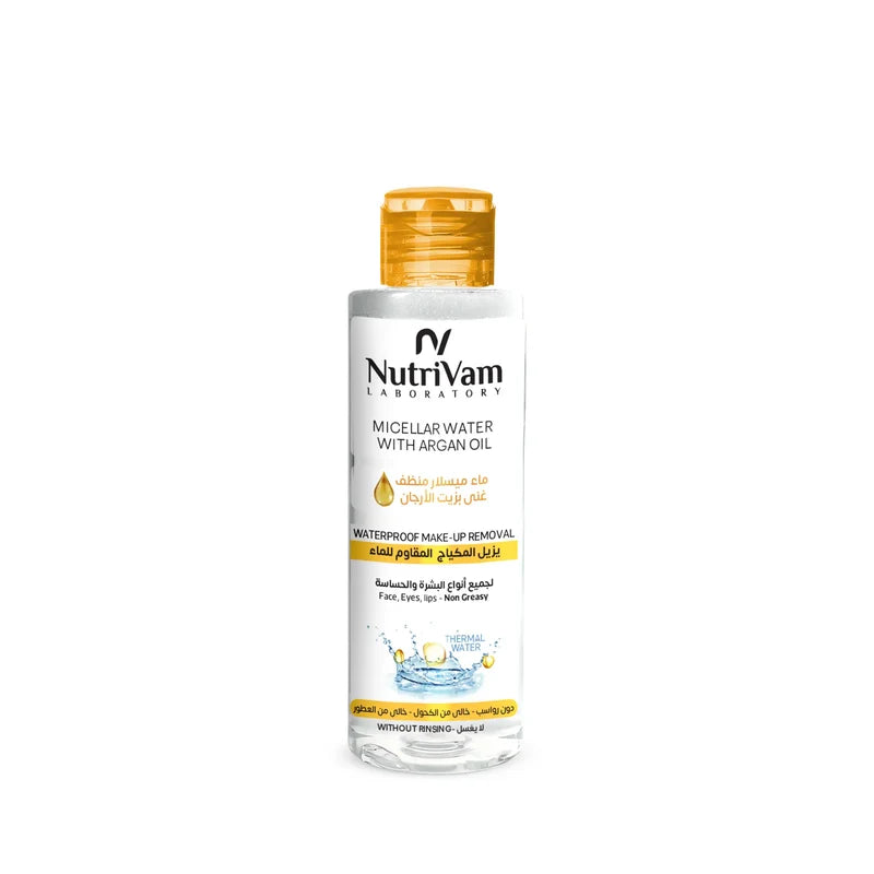 NUTRIVAM MICELLAR WATER WITH ARGAN OIL 200ML