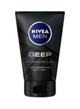 NIVEA MEN DEEP FACE & BEARD WASH 100ML