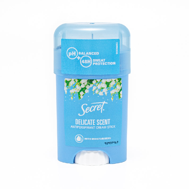 SECRET DELICATE SCENT ANTIPERSPIRANT CREAM STICK 40ML