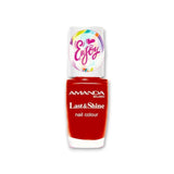 Amanda HOT RED 626 Last & Shine Nail polish 12ml