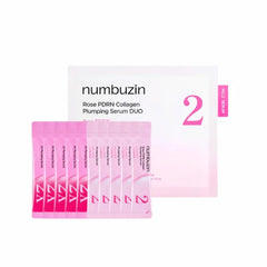 numbuzin Rose PDRN Collagen Plumping Serum duo