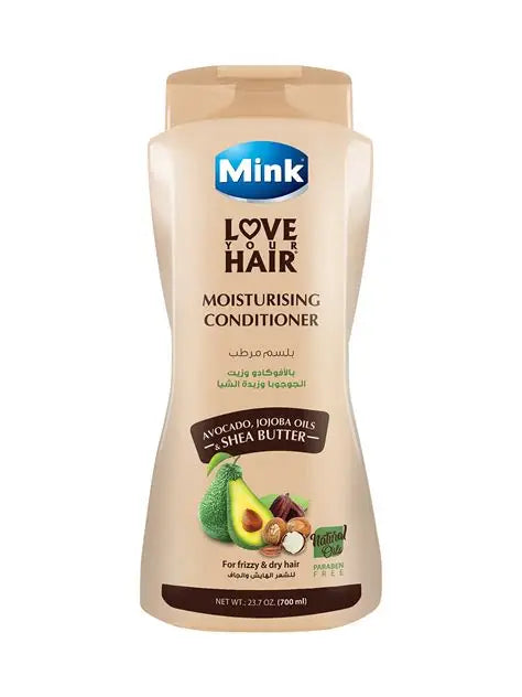 Mink conditioner WITH Avocado, jojoba oils & shea butter 700ml