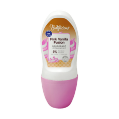 BODYLICIOUS PINK VANILLA FUSION ANTIPERSPIRANT DEODORANT 50ML