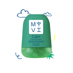 MY VI CALM DIETARY SUPPLEMENT 60PC APPLE FLAVOR