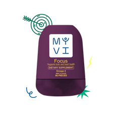 MY VI FOCUS DIETARY SUPPLEMENT 60PC MINT FLAVOR
