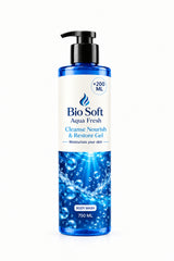 BIO SOFT FRESH AQUA SHOWER GEL 750ML+200ML