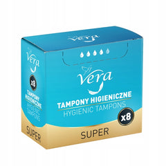 VERA SUPER TAMPONY HIGIENICZNE X8