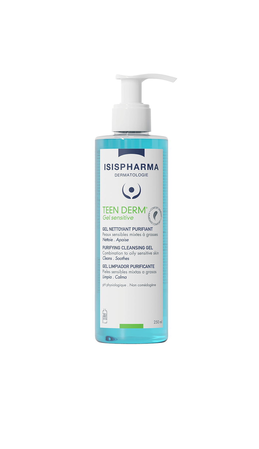 ISISPHARMA TEEN DERM GEL SENSITIVE 250 ML