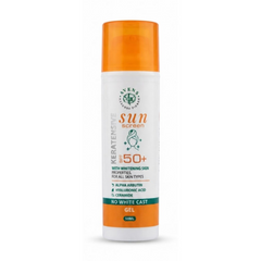 AVENS KERATENSIVE SUNSCREEN GEL WHITE WHITENING SKIN  ALPHA ARBUTIN SPF50+ 50ML