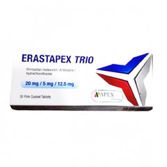 ERASTAPEX TRIO20/5/12.5MG 30TAB