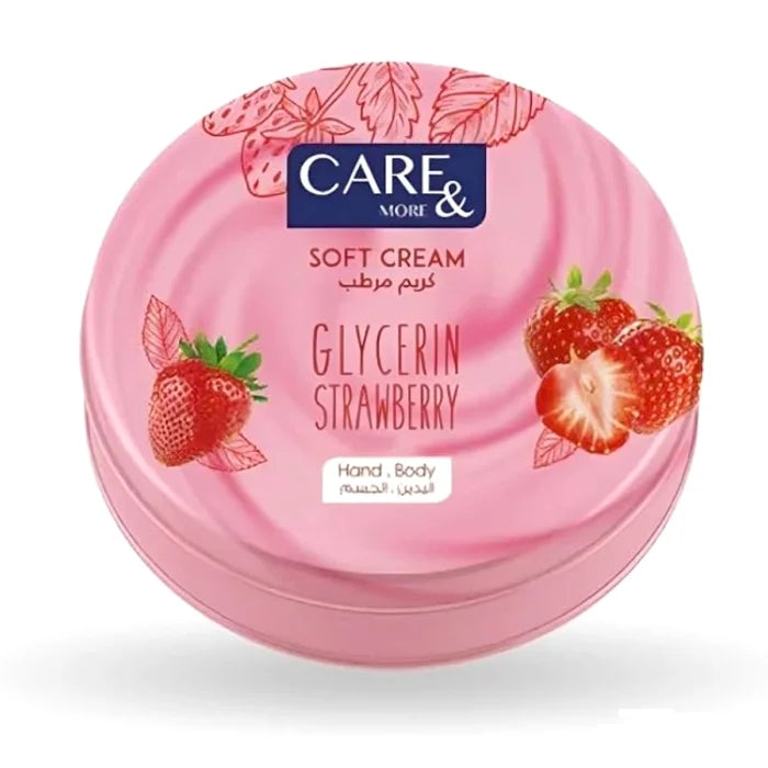 Care & More Glycerin Strawberry Cream 250ml