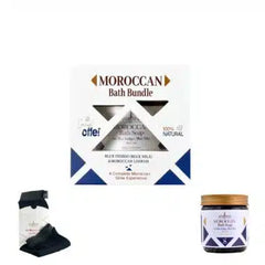 AFRICANA MOROCCAN BATH WITH BLUE NILA BUNDLE 300GM