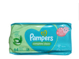 Pampers Complete Clean Baby Wipes - 64 Wipes