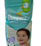 PAMPERS NEW BABY-DRY DIAPERS SIZE 5 (11- 25 KG) 58 DIAPERS