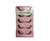 SHEIN 5PAIRS FALSE EYELASHES (PINK)