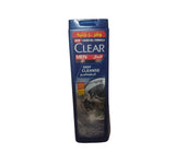 CLEAR DEEP CLEAN ANTI-DANDRUFF SHAMPOO WITH ACTIVATED CHARCOAL AND MINT FOR MEN - 360ML OFFER