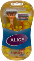 ALICE SHAVING KIT 6 BLADES