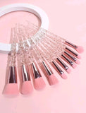 SHEIN 10PCS PROFESSIONAL MAKEUP BRUSH SET