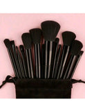 SHEIN 13 PCS MAKEUP BRUSH BLACK