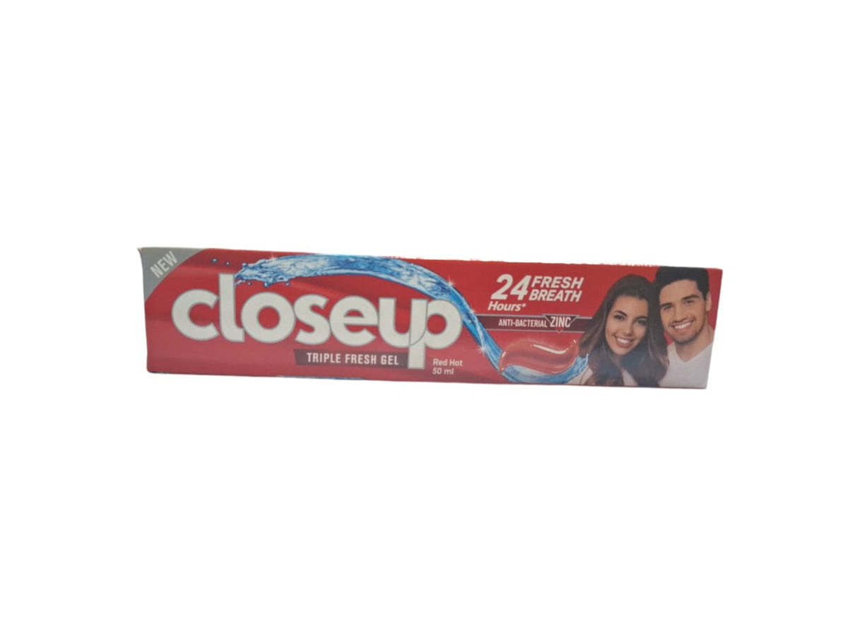 CLOSE UP TRIPLE FRESH GEL RED HOT 50ML