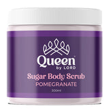 QUEEN SUGAR BODY SCRUB POMEGRANATE 300ML