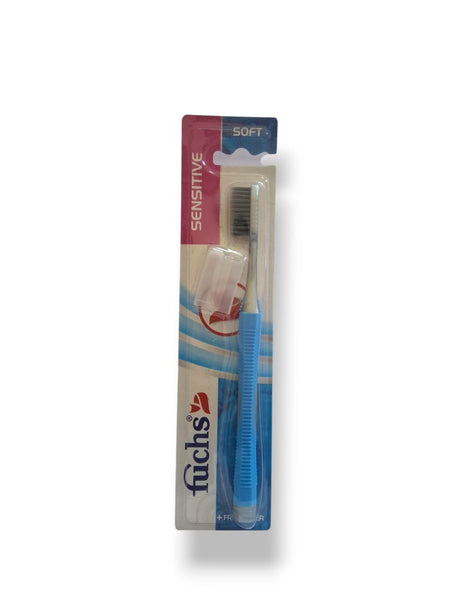 FUCHS SENSITIVE TOOTHBRUSH WITH COVER- SOFT | Anwar Store