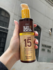 Shimmer Tanning oil 15 SPF - 200 Ml